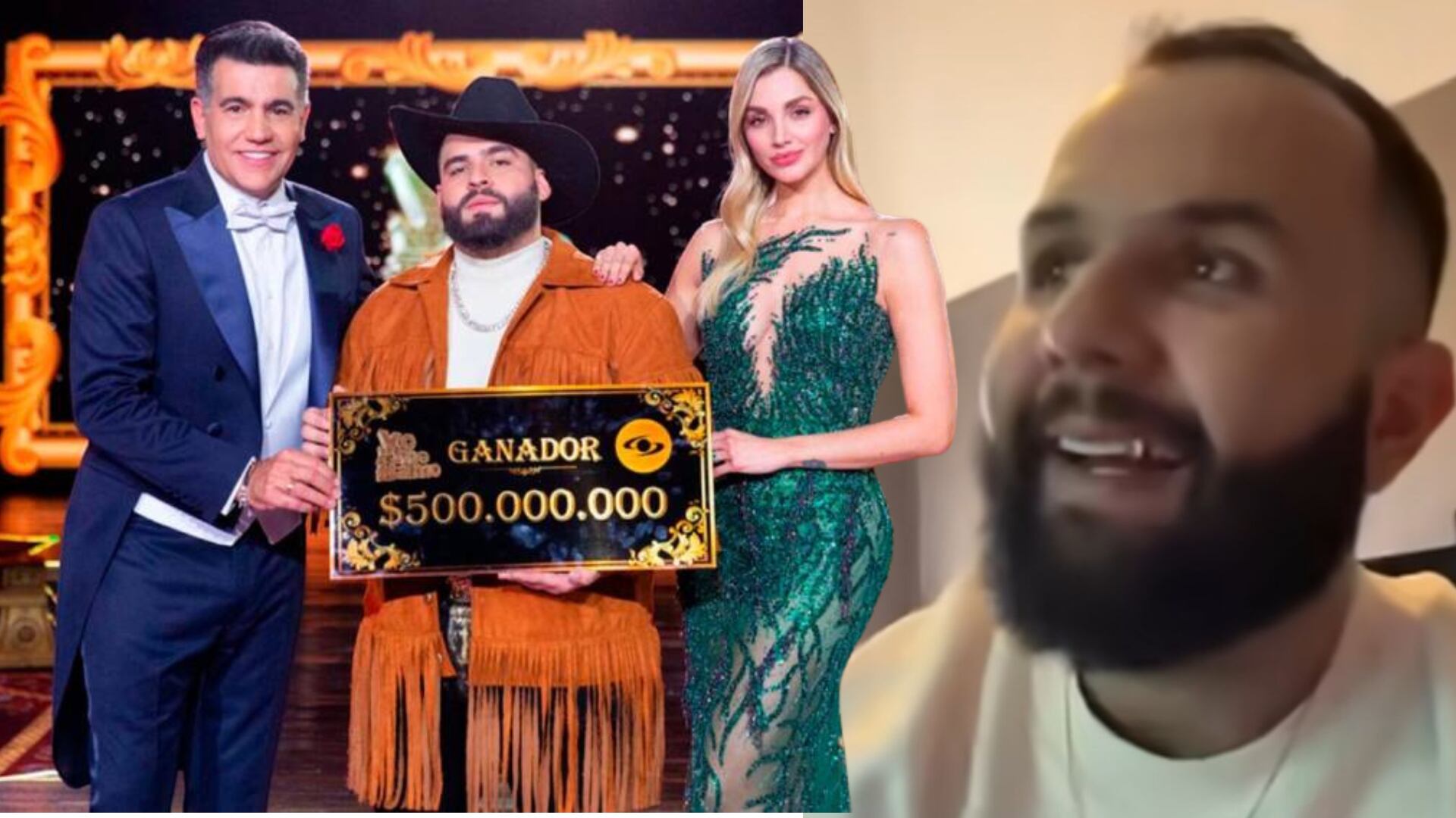 Carín León le envío un mensaje muy especial a su imitador de Yo Me Llamo