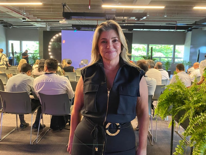 Foto de Martha Vázquez, vicepresidenta de Bancolombia.