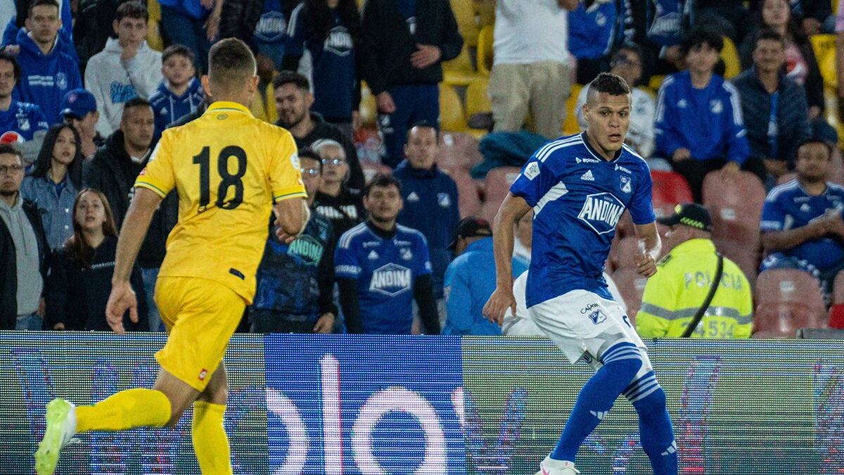 Millonarios – Bucaramanga se vio empañado por penosas decisiones arbitrales