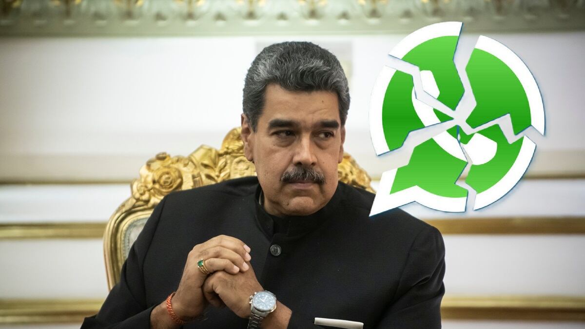 WhatsApp y Nicolás Maduro