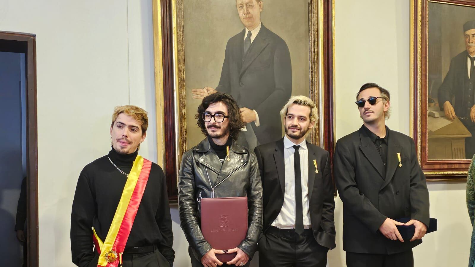 Morat recibió la Orden Civil al Mérito José Acevedo y Gómez