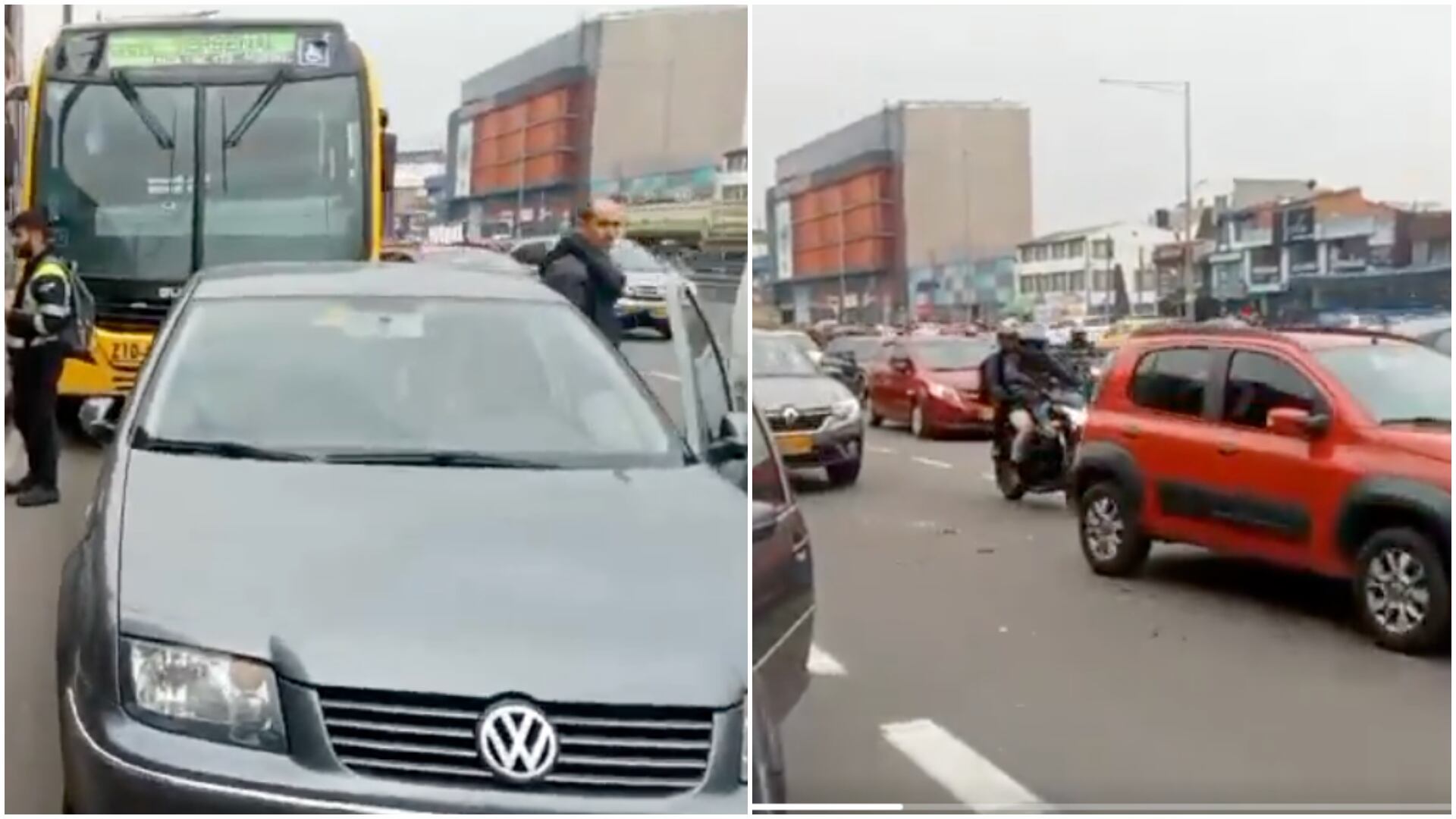 Accidente en Bogotá hoy 3 de abril de 2024 (Redes sociales de Movilidad Bogotá)