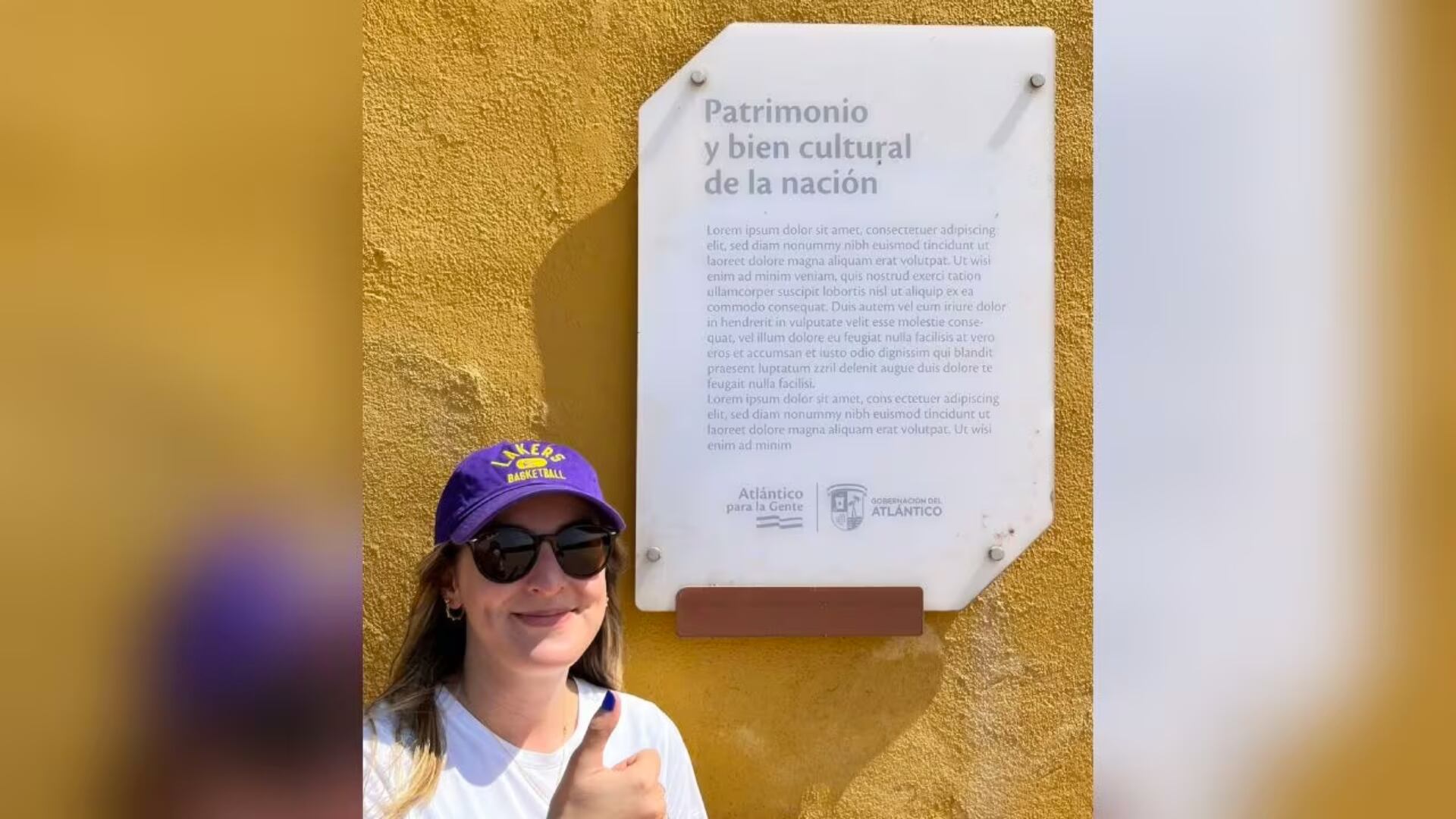 MinCultura retiró placa en el Castillo de San Antonio de Salgar, que contenía texto de relleno “Lorem ipsum”