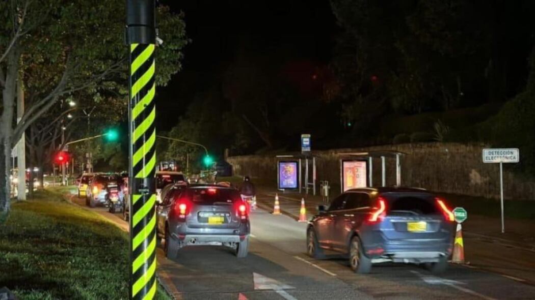 Las cámaras de detección en Bogotá.