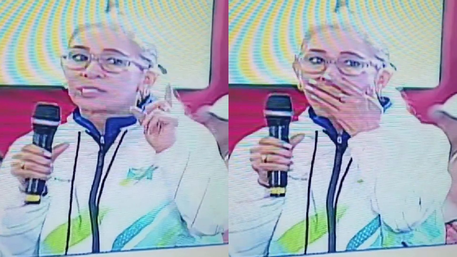 La primera dama tuvo un bochornoso incidente.