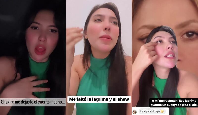 Aida Victoria Merlano sintió que le faltó más drama al nuevo tema de Shakira