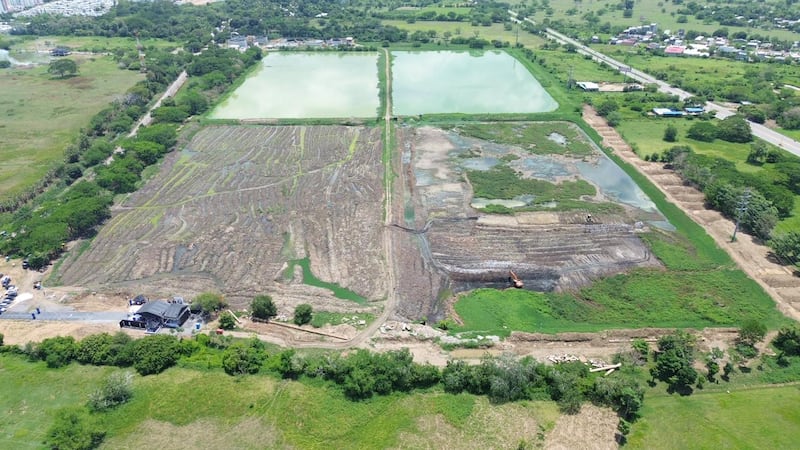 Foto panorámica del Parque de Las Lagunas en Montería.