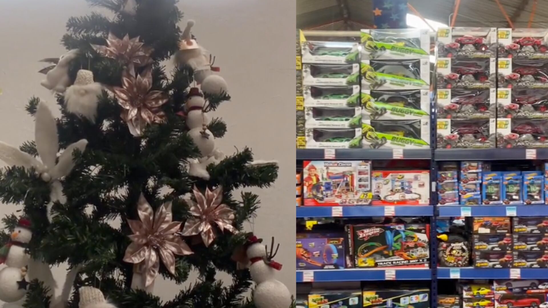 Influencer encontró bodega de promociones para Navidad: hay juguetes con descuentos del 70 %