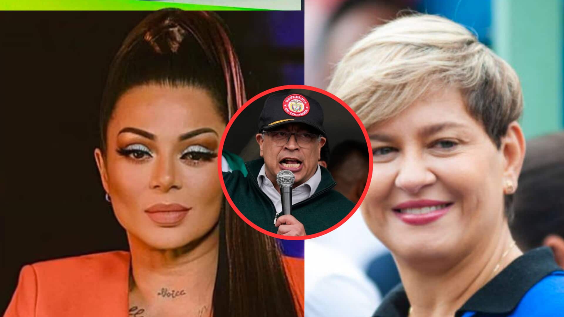 Gustavo Petro terminó con Verónica Alcocer y Marbelle lo atacó