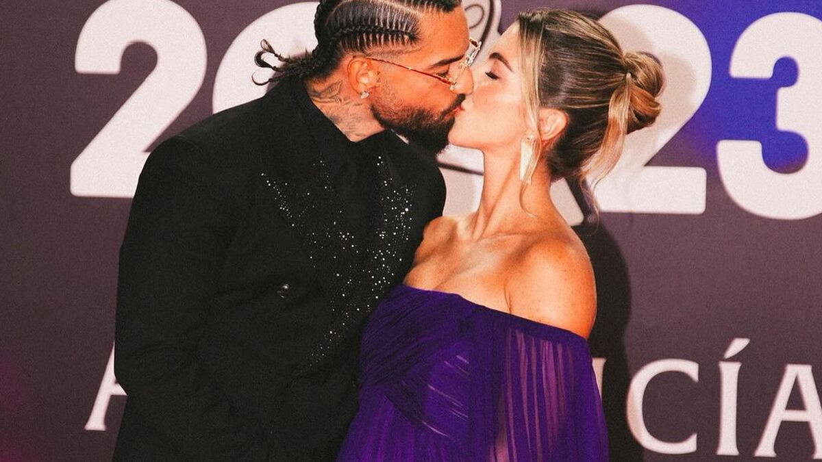 Maluma y Susana Gómez en los Latin Grammy 2023