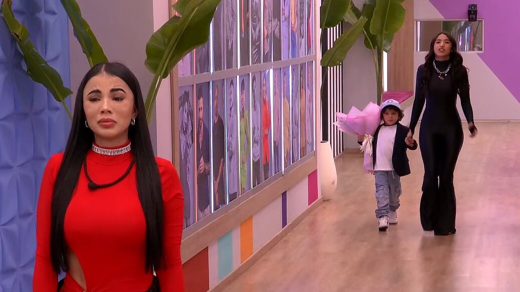 Karina García finalmente recibió su anhelado congelado y puedo ver a sus hijos, en medio de mucha tensión en ‘La casa de los famosos Colombia’.