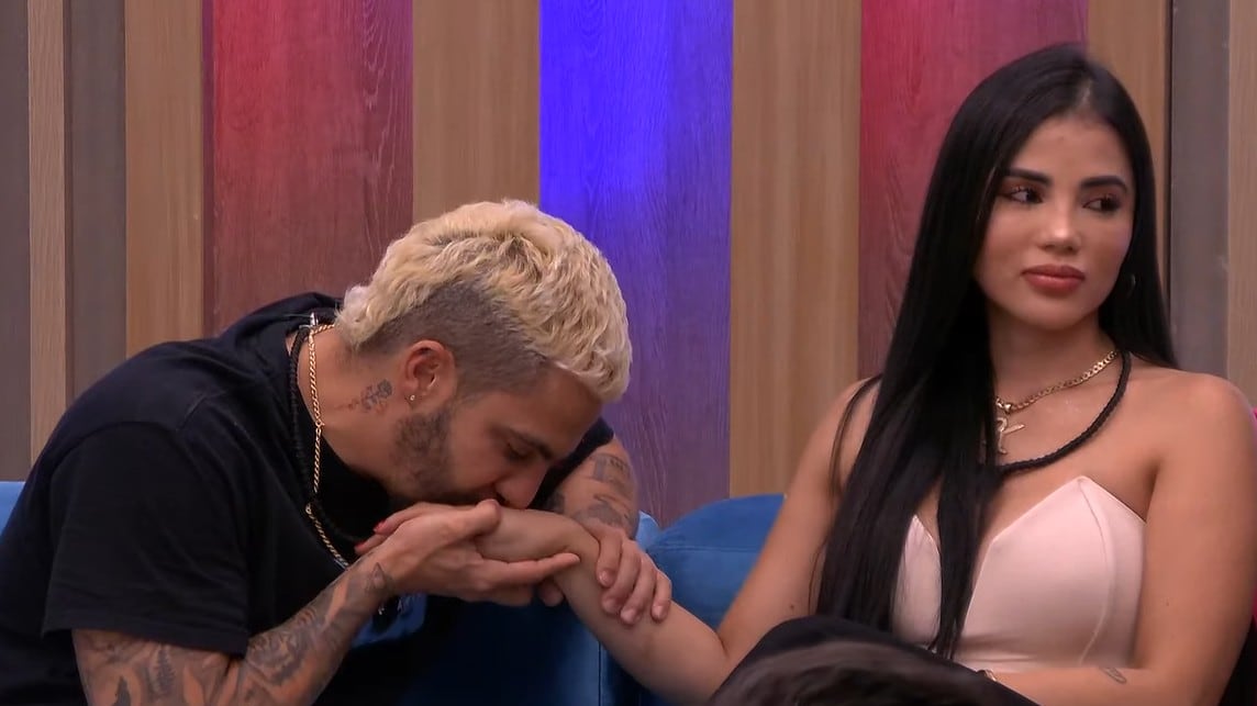 Altafulla y Karina García de 'La casa de los famosos Colombia 2'