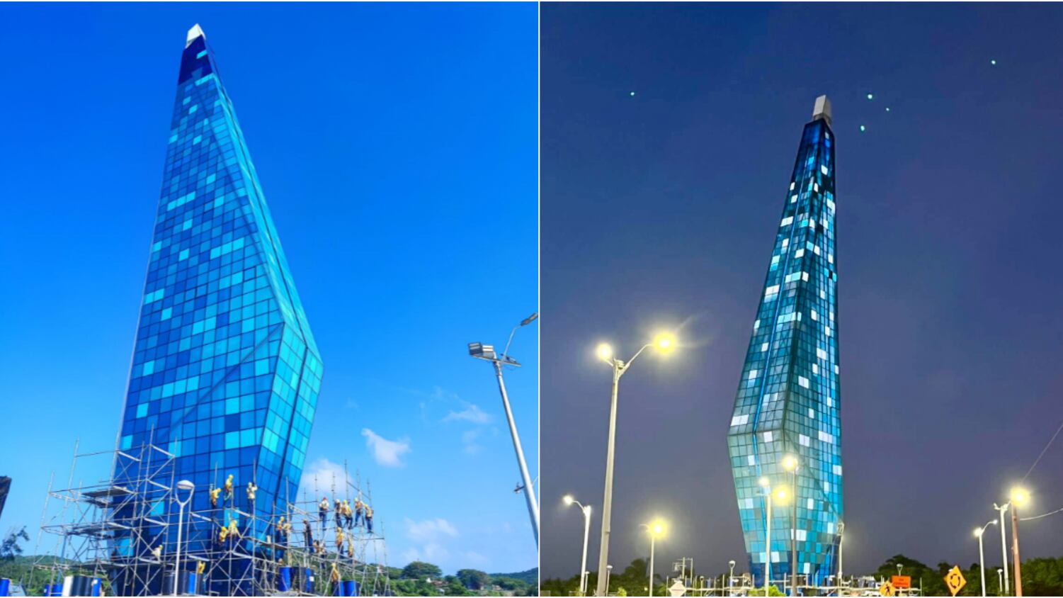 El faro de Puerto Colombia inaugurado el 1 de diciembre de 2023