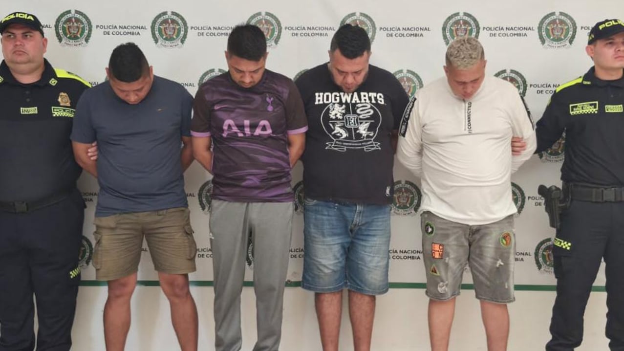 Foto capturan a red que asaltó entidades bancarias en tres departamentos del Caribe.