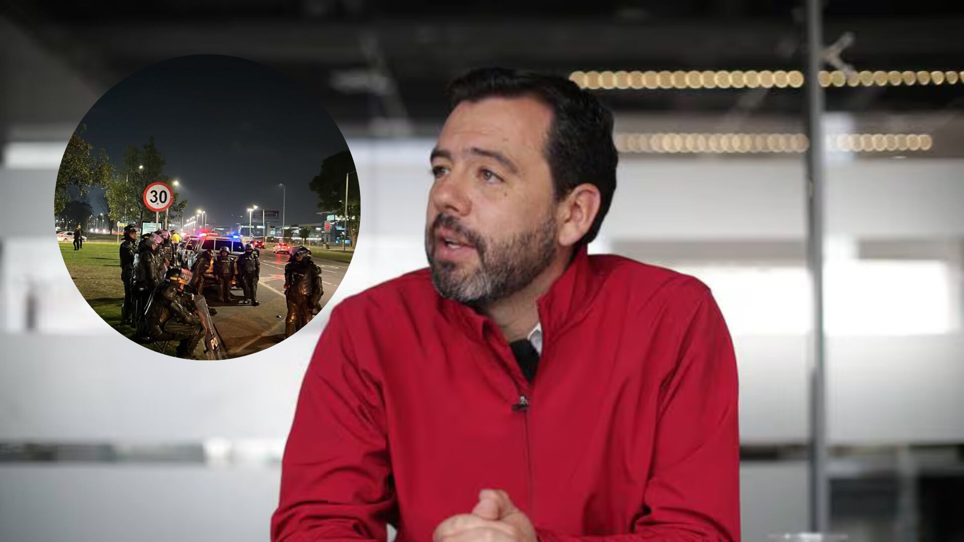 Galán sobre bloqueo a la Calle 26.