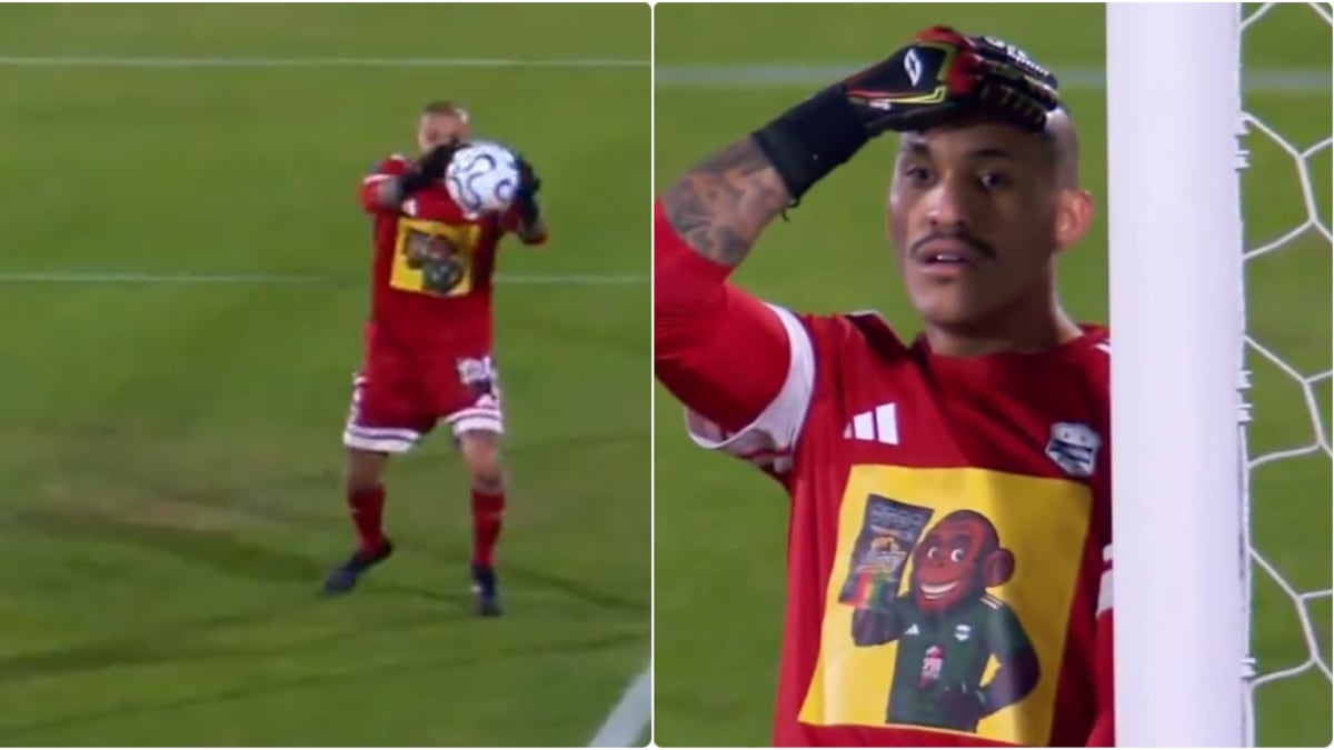 Tiene las manos de mantequilla: portero se hizo el gol más tonto de la Sudamericana