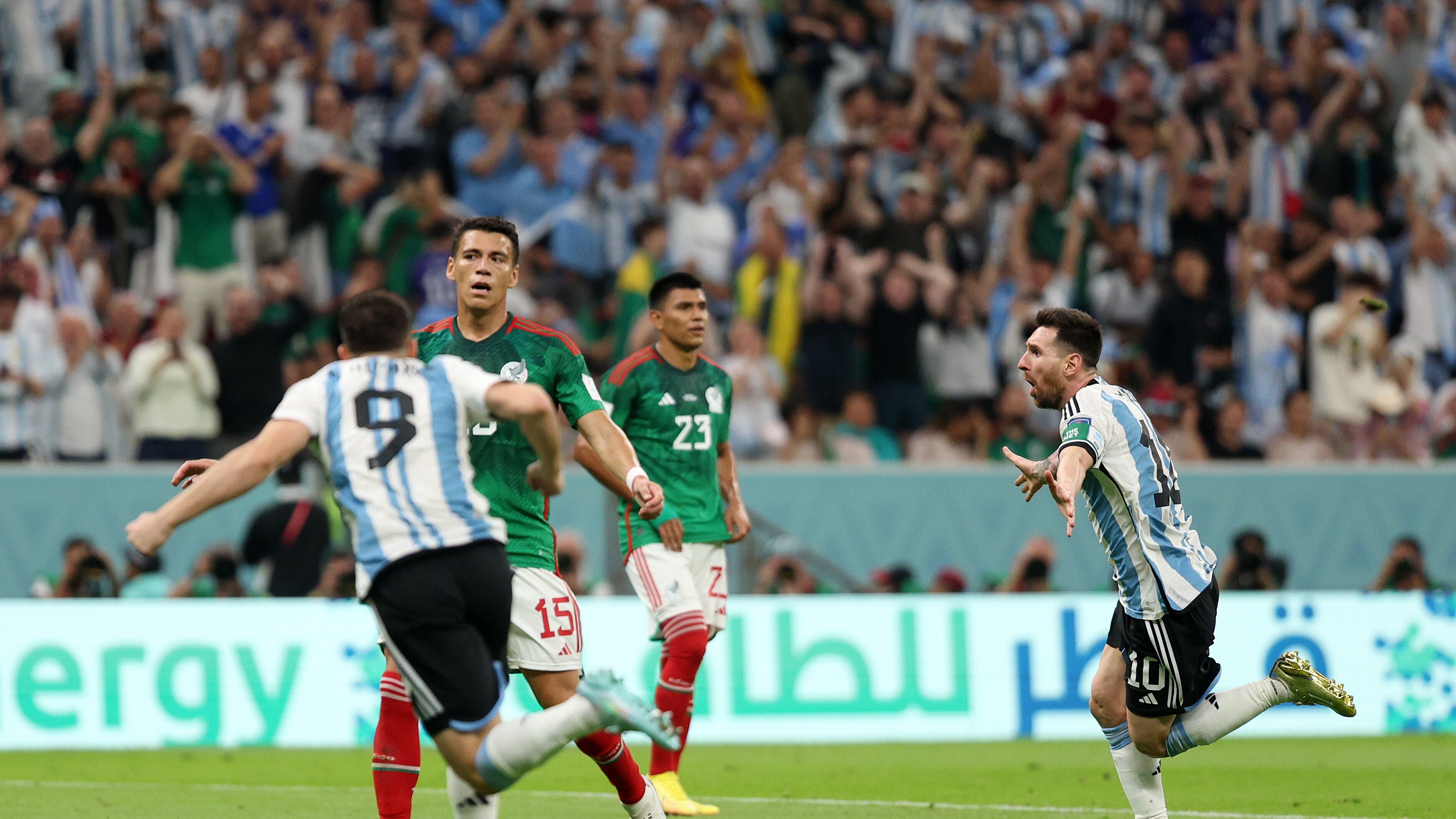 Argentina vs Mexico: Mundial Qatar 2022