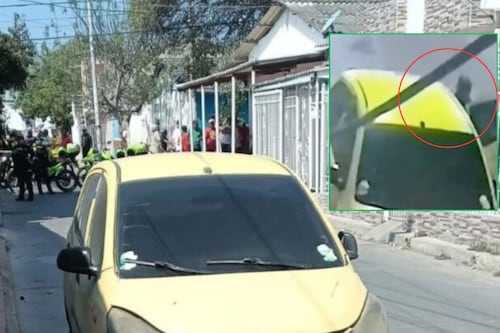 Estaba desaparecida y la hallaron sin vida en un taxi: cámara captó la huida del presunto feminicida