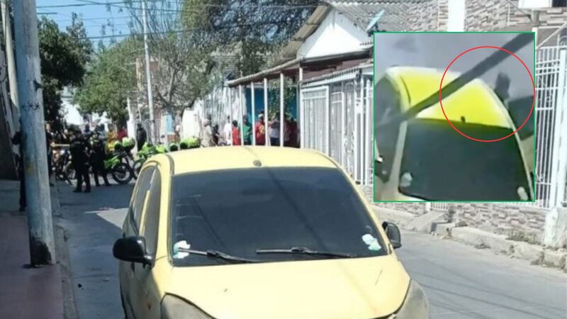 Estaba desaparecida y la hallaron sin vida en un taxi: cámara captó la huida del presunto feminicida