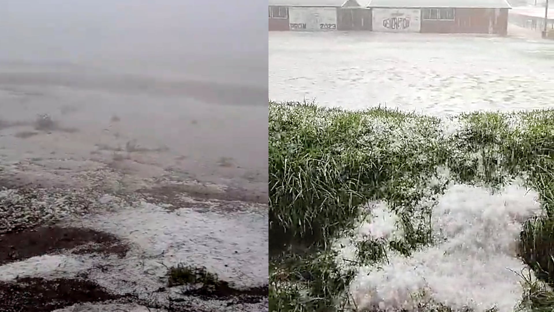 Granizó en el norte de Bogotá.