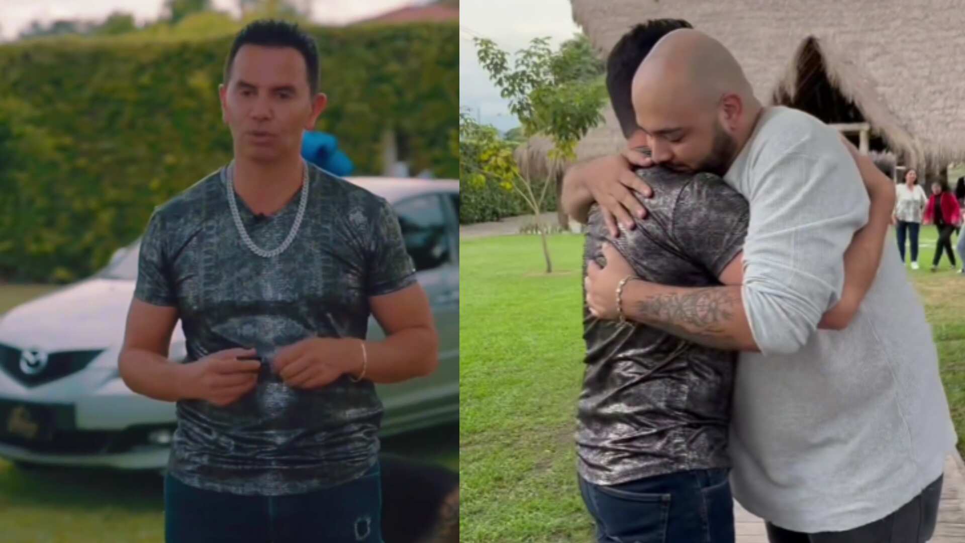 Jhonny Rivera le regaló costoso carro a uno de sus trabajadores