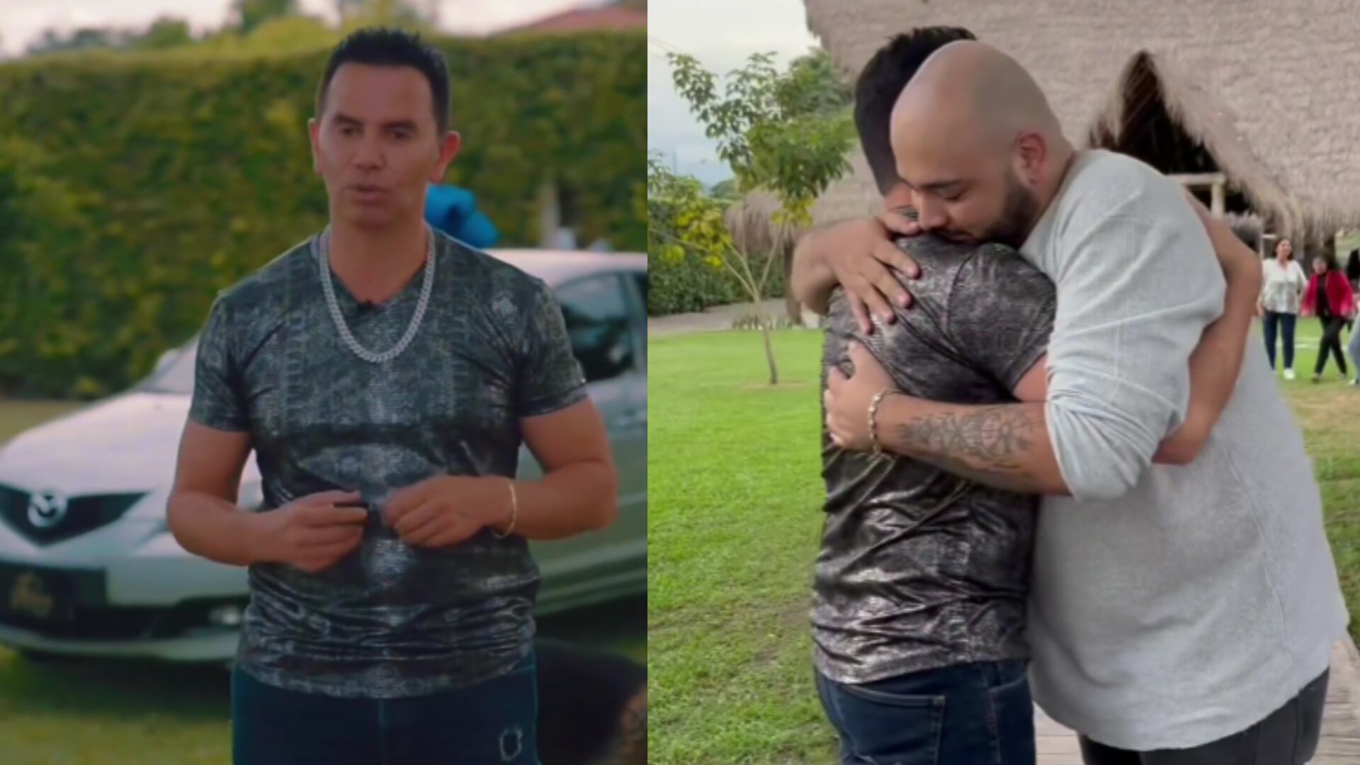 Jhonny Rivera le regaló costoso carro a uno de sus trabajadores