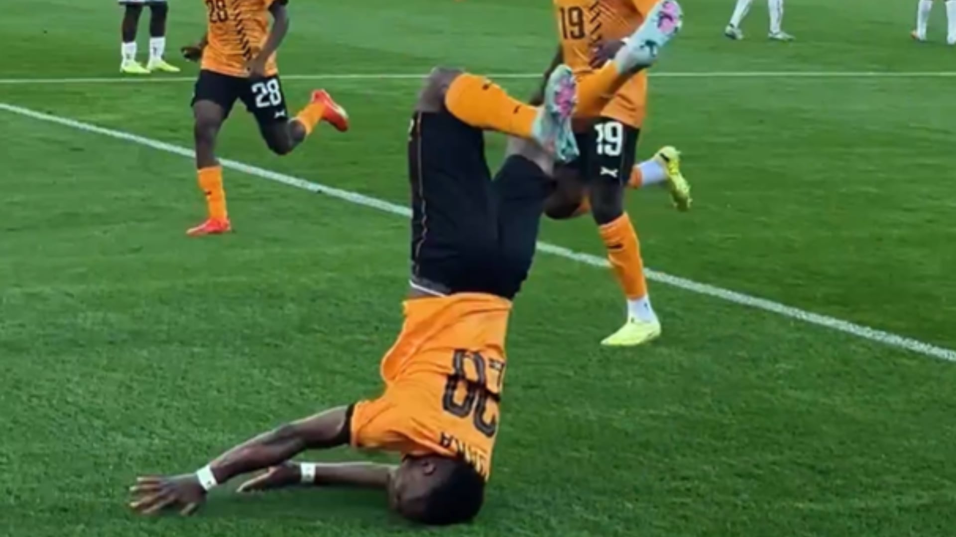 Patson Daka - Captura de pantalla de un video tomado en el estadio el 22 de diciembre del 2025