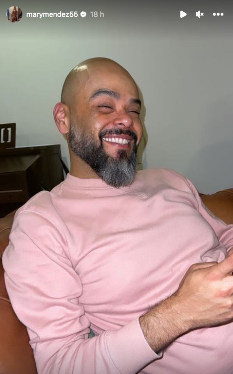 Historias de Mary Mendez tomadas de Instagram 16 de dic del 2022