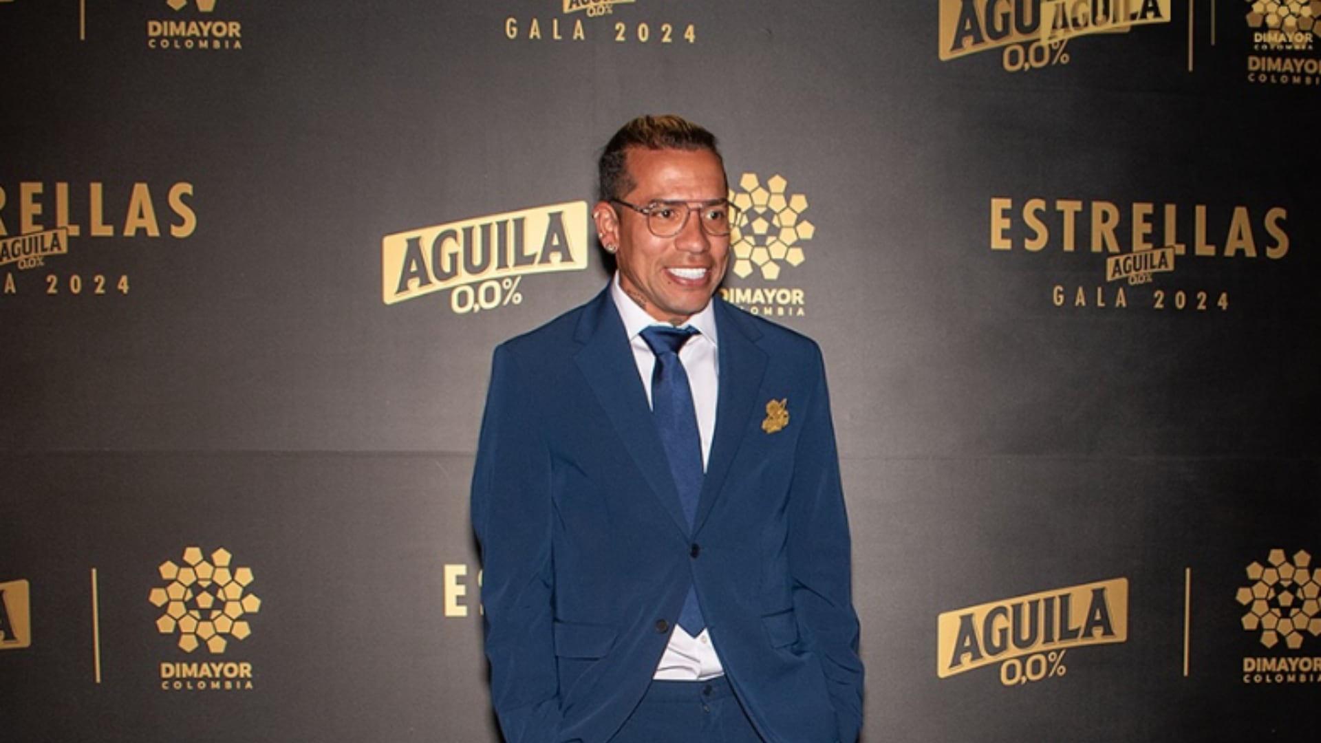 Dayro Moreno en los Premios Estrellas Águila
