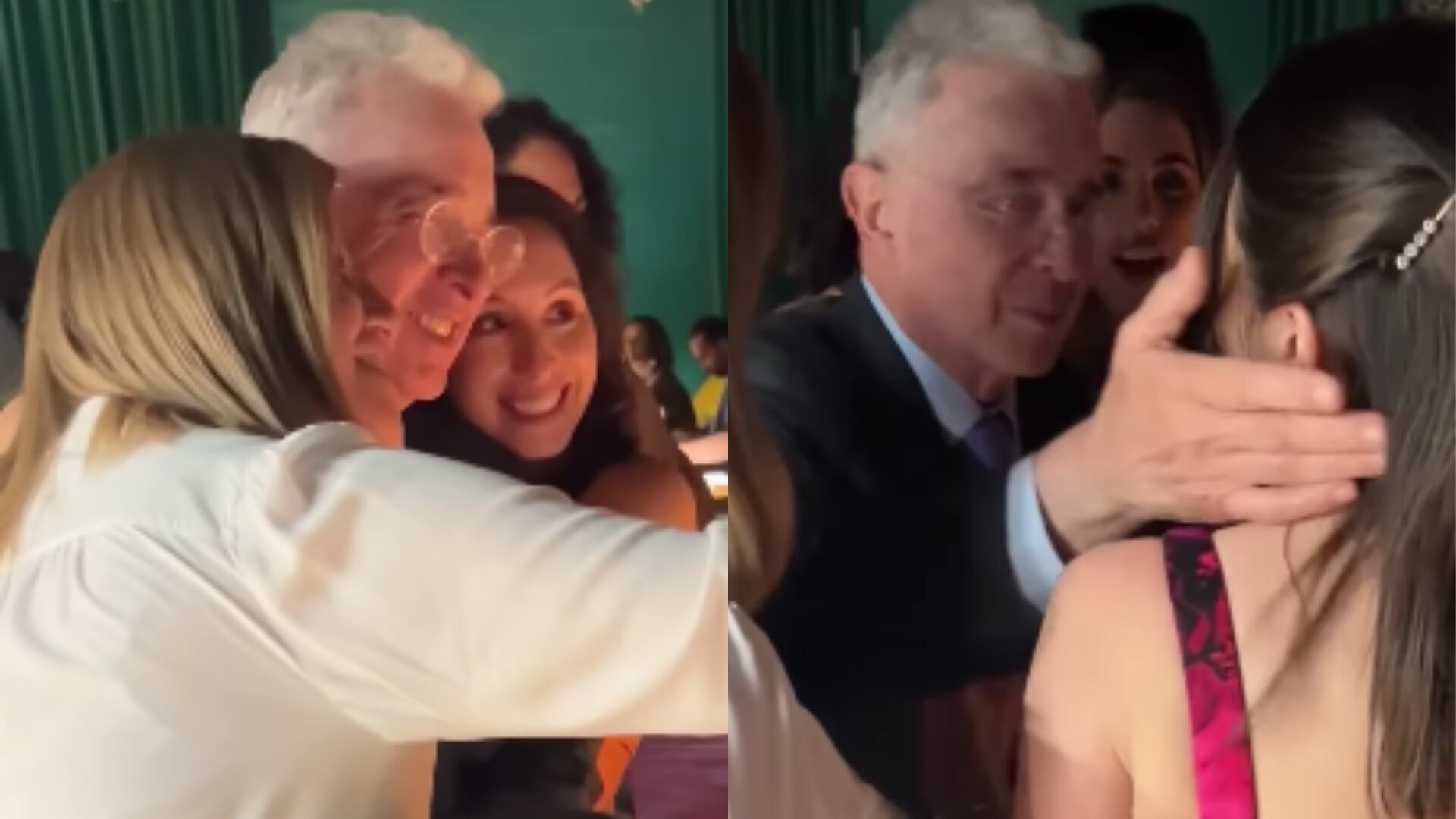 Álvaro Uribe fue la sensación en bar de Miami