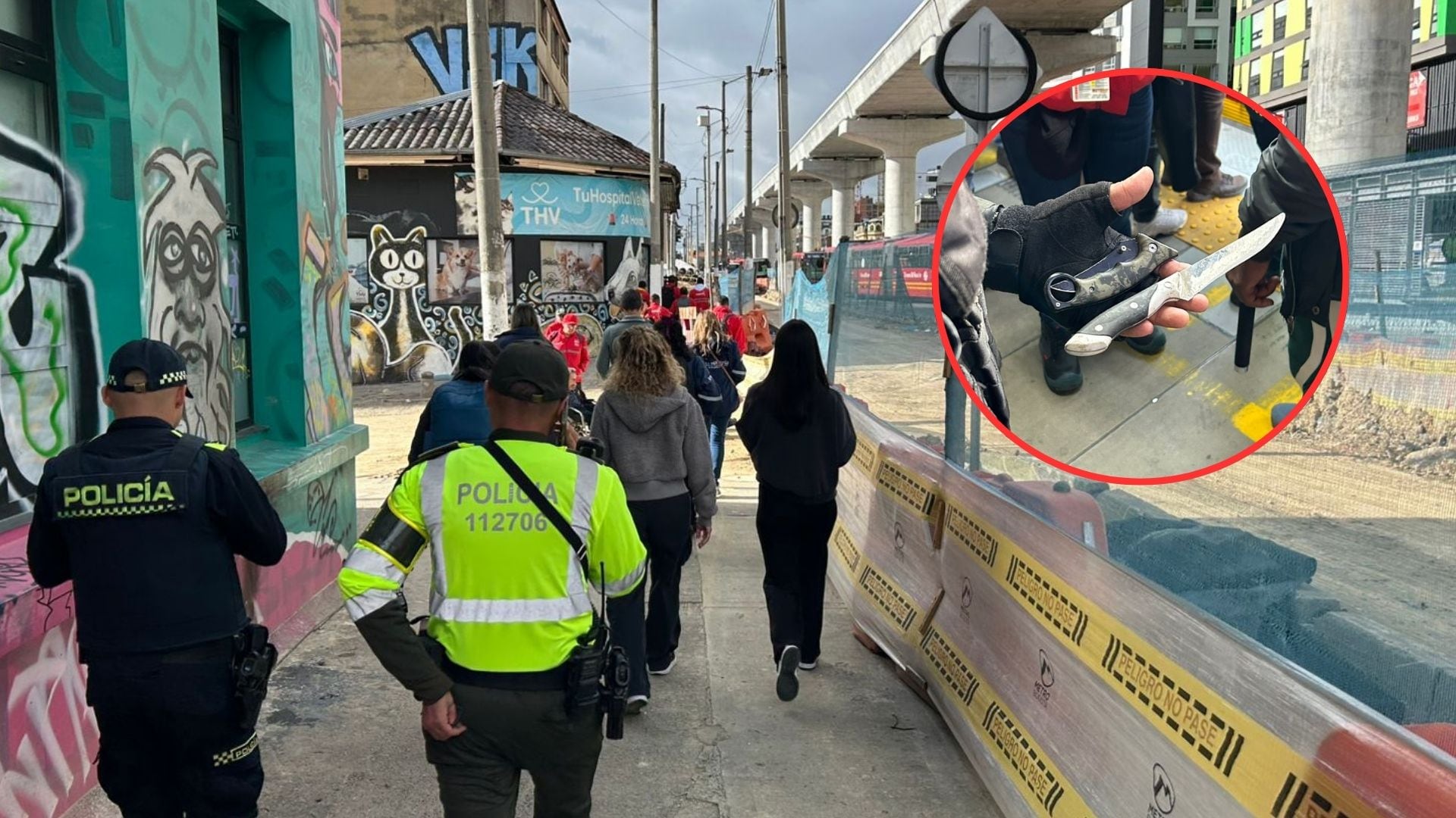 Caen ladrones en TransMilenio tras operativo en la troncal Caracas