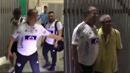 Hincha de Junior y su 'jalón' al 'Bolillo' Gómez