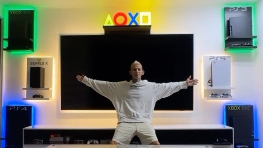 Según ‘La Liendra’ se le llevaron un costoso aparato mientras había trabajadores en su apartamento.