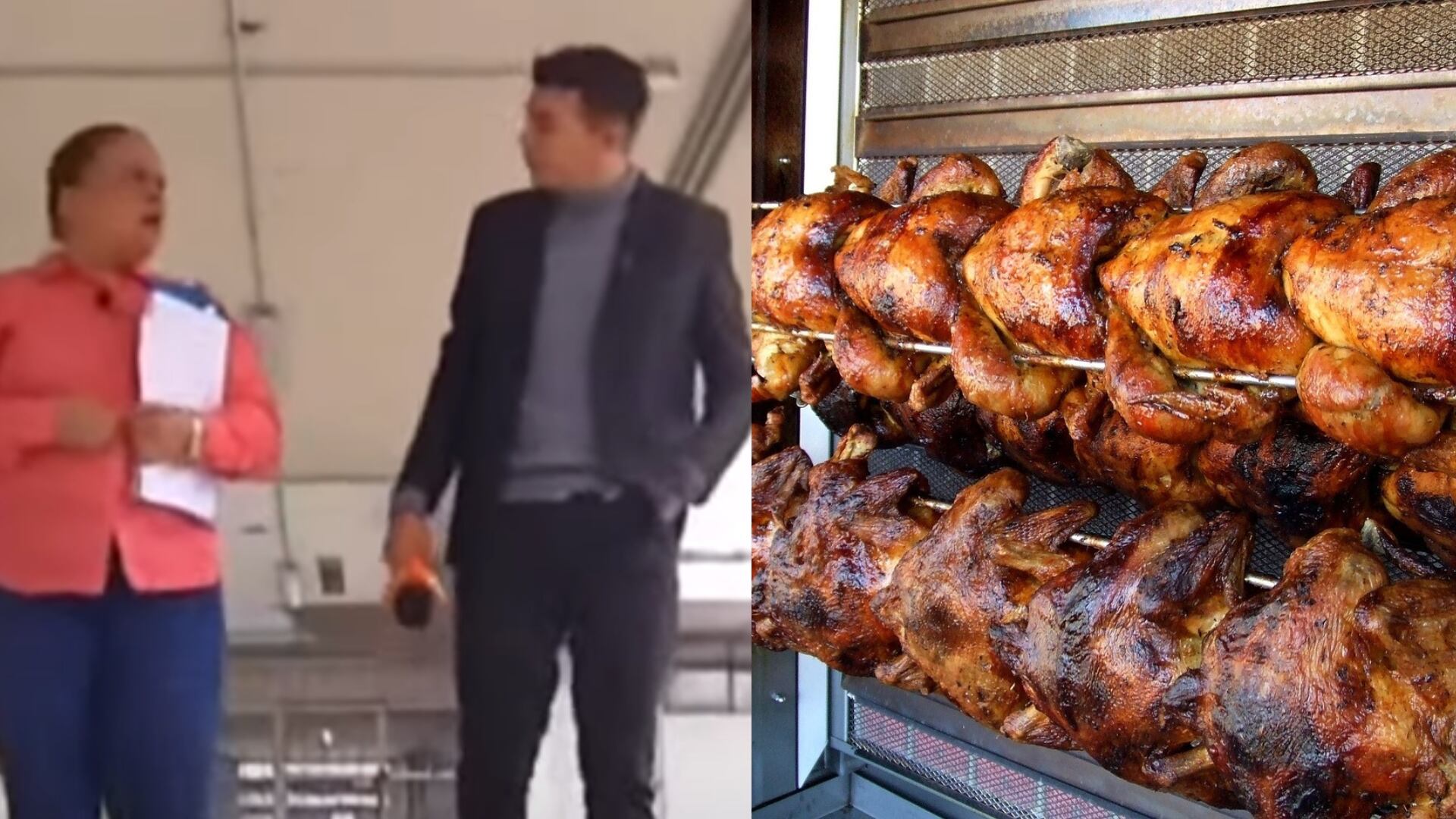 Mujer fue condenada a 16 años de cárcel por no pagar un pollo asado.