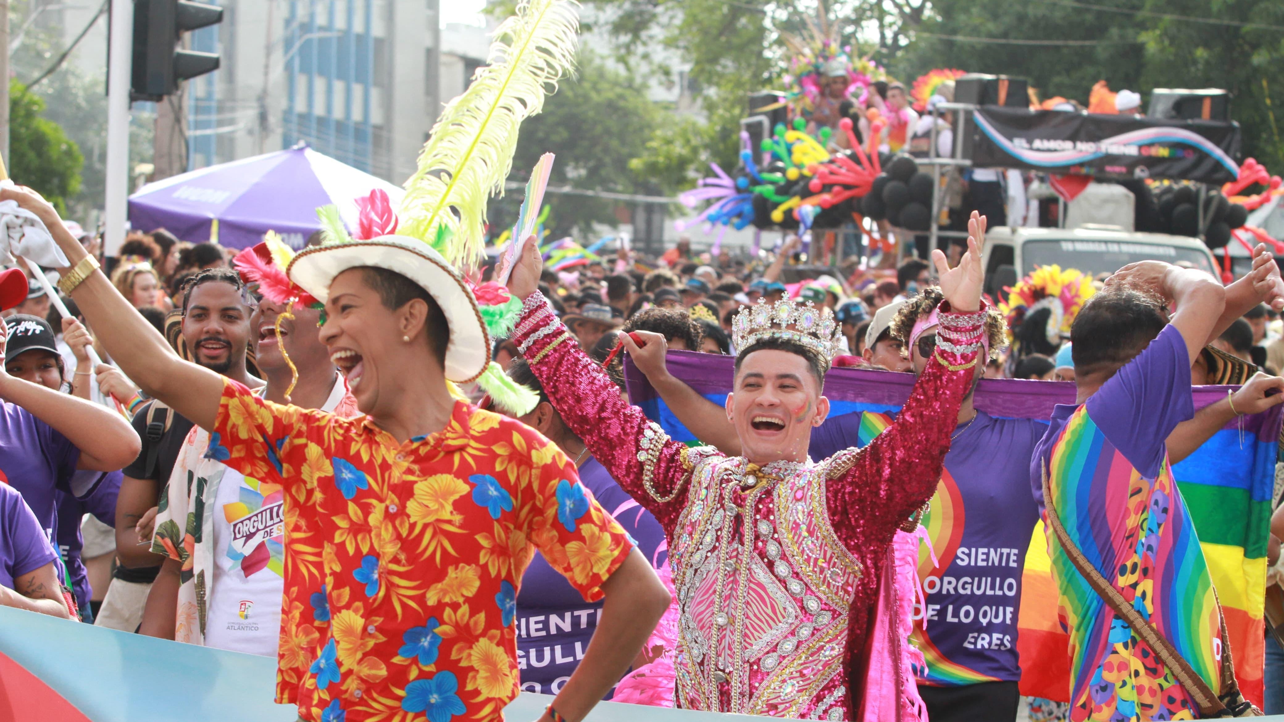 Foto Marcha del Orgullo LGBTIQ+ 2025 en Barranquilla.