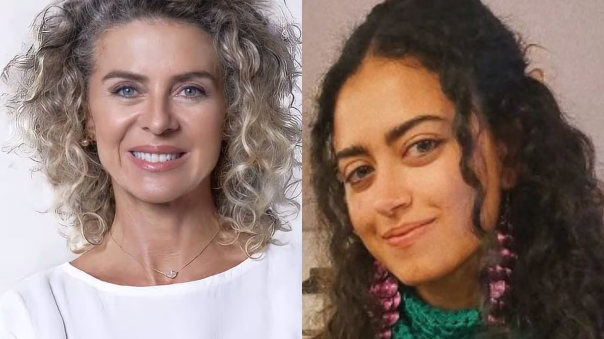 Margarita Rosa de Francisco y Sofía Petro.