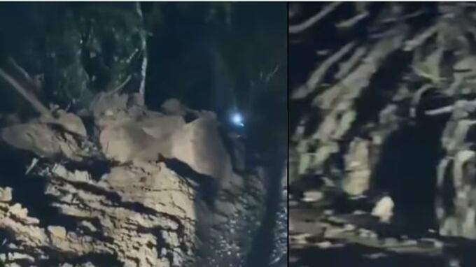 Foto e imágenes de las emergencias deslizamientos en Medina, Cundinamarca.