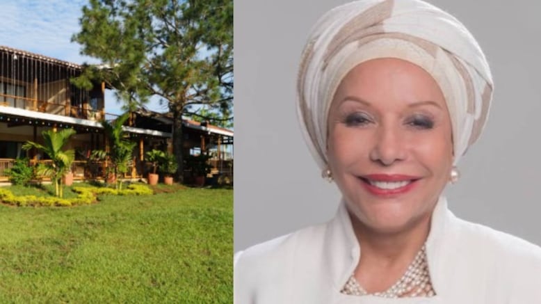 Lujosa finca de Piedad Córdoba en el Meta.