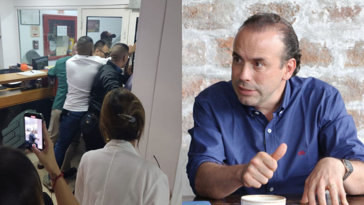 Miembros de emcali impidieron la entrada de miembros de la reunión de empalme de Alejandro Eder