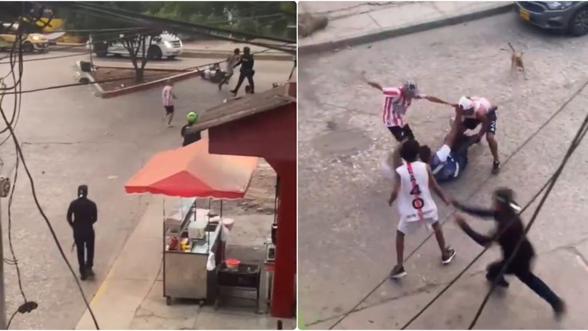 “Policía estúpida”: algunos hinchas de Junior llevaron caos a Cartagena y las autoridades no ayudaron mucho