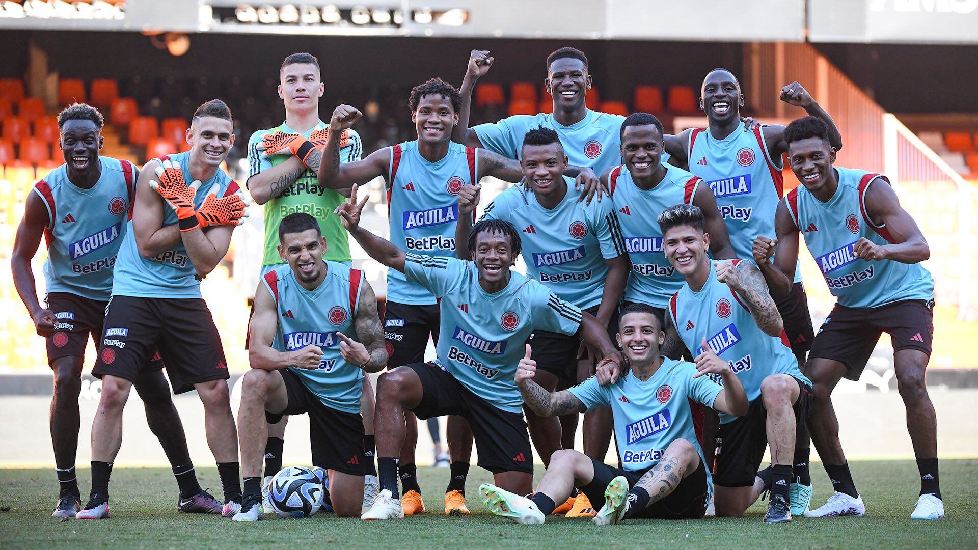 La Selección Colombia se mide ante Irak este viernes.