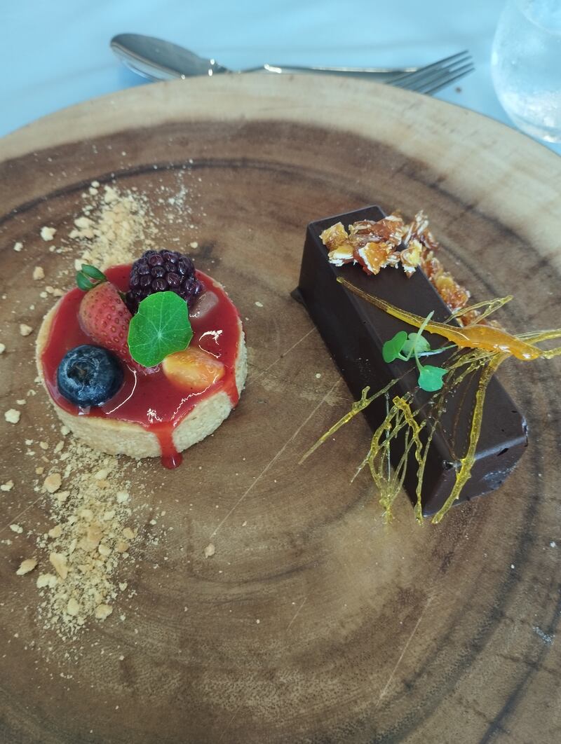 Postres Hotel Hilton Santa Marta.