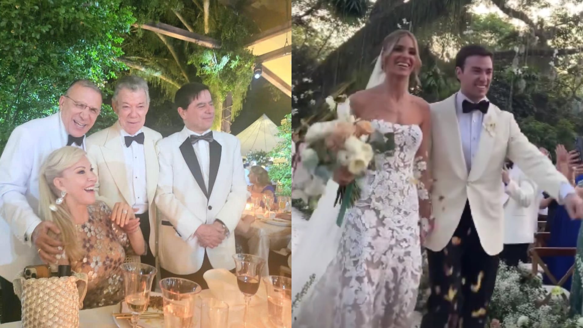 Roy Barreras explicó por qué fue al matrimonio de Gabriela Tafur y Esteban Santos