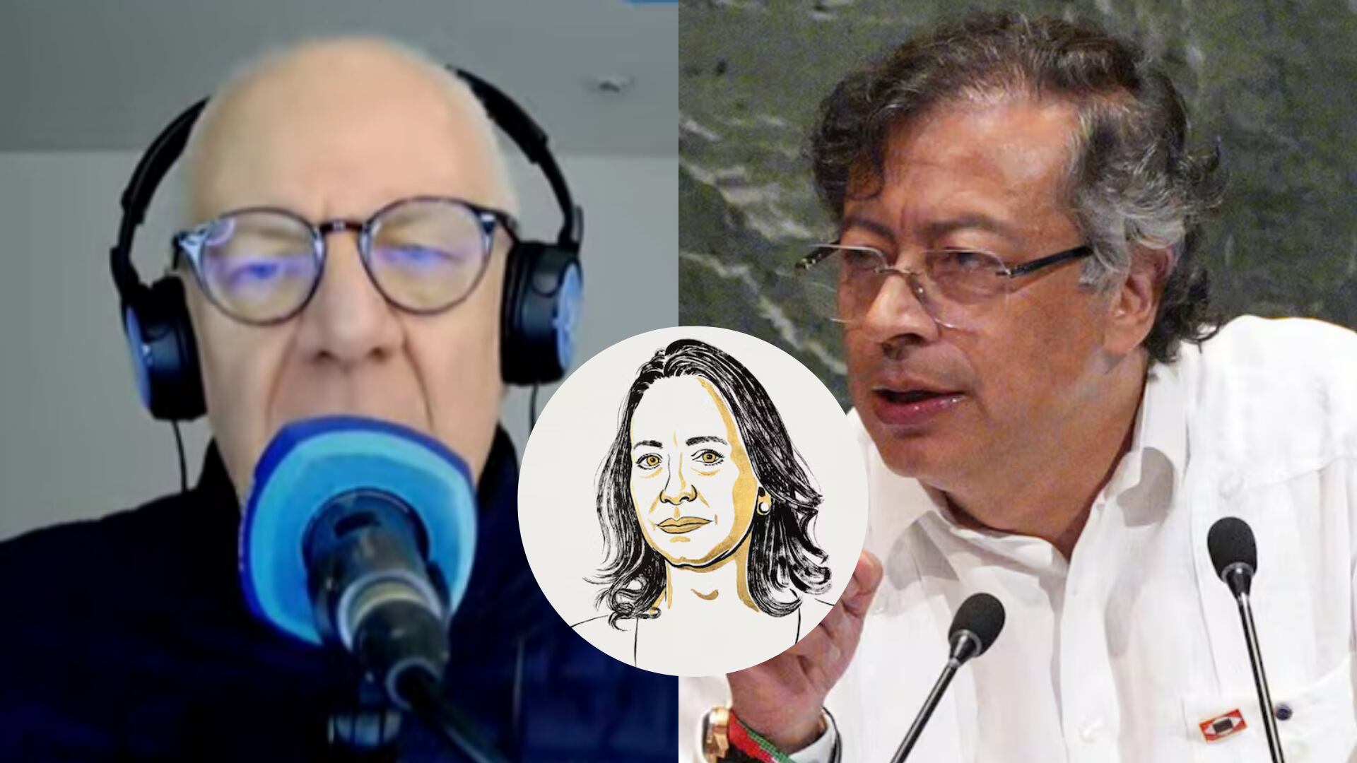 Nobel de María Corina: Felipe Zuleta de Blu Radio la defendió de Petro
