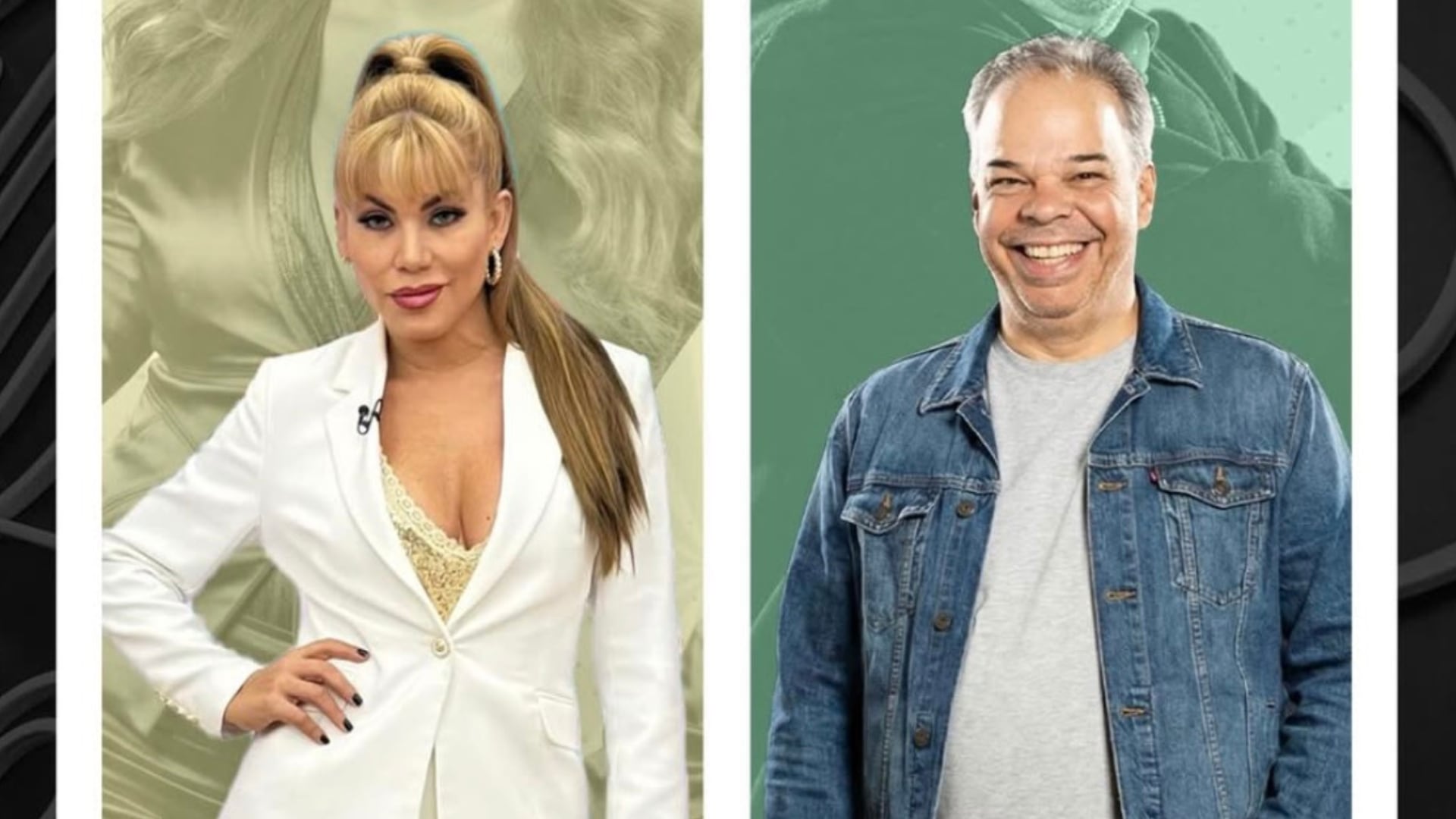 Lady Noriega y Juan Carlos Arango para La Casa de los Famosos