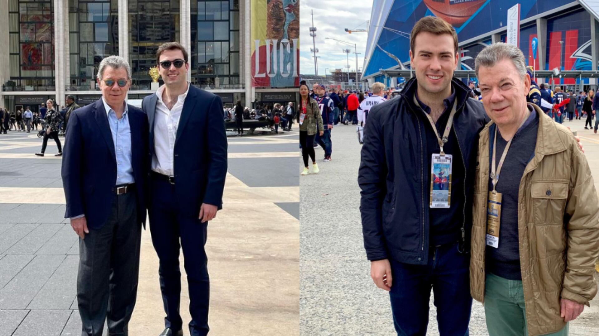 La reacción de Esteban Santos y Juan Manuel Santos a chuzadas