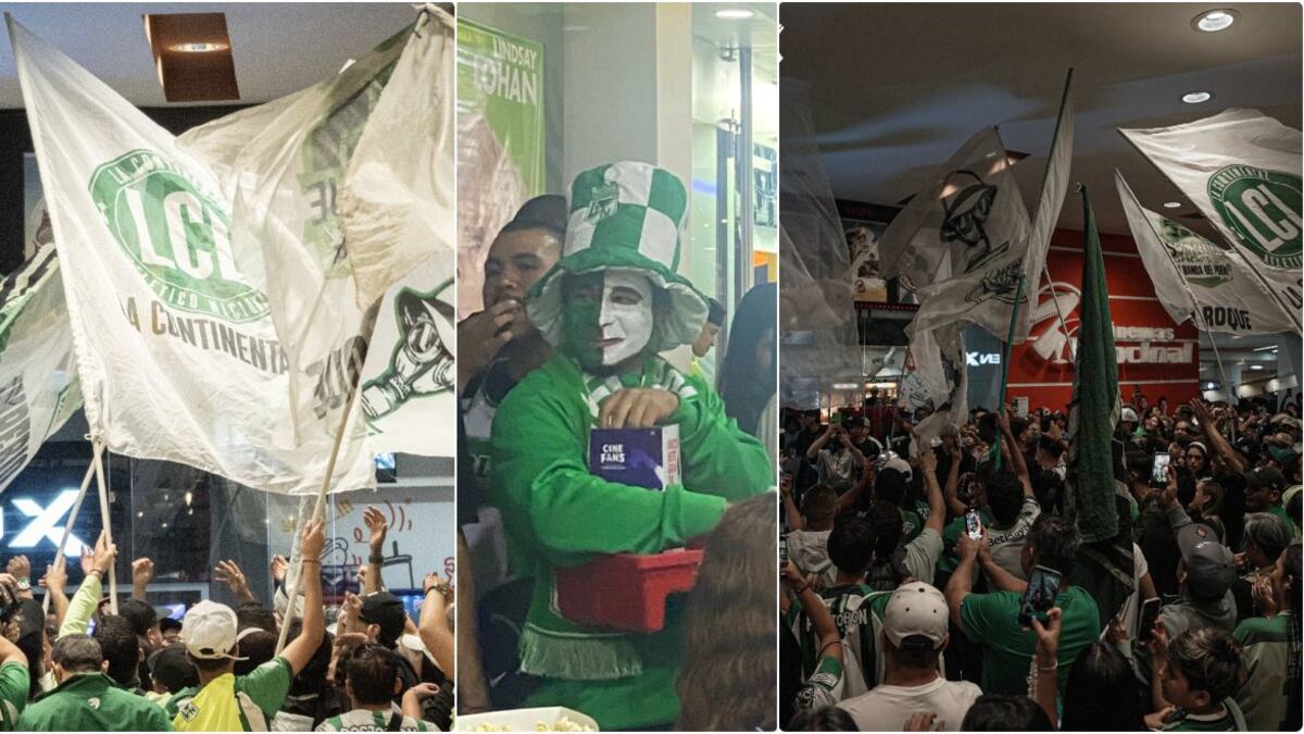 Hinchas de Atlético Nacional coparon varias salas de cine el país para el estreno de la película del Verde