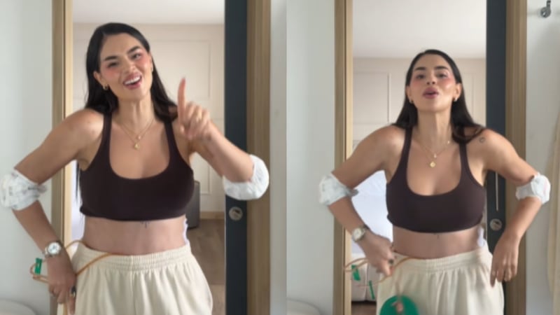 La Segura mostró la impresionante cicatriz que le dejó su más reciente cirugía plástica