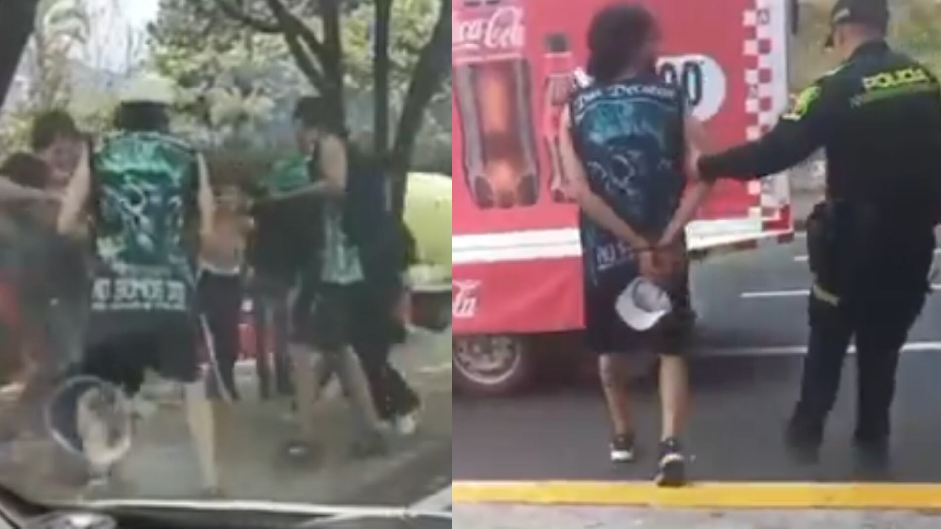 Hinchas de Atlético Nacional se pelearon con arma blanca en Pereira