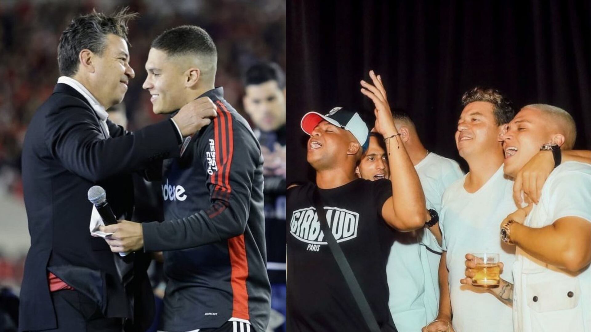 Marcelo Gallardo sigue en Colombia y esta vez se le vio con 'Juanfer' Quintero.